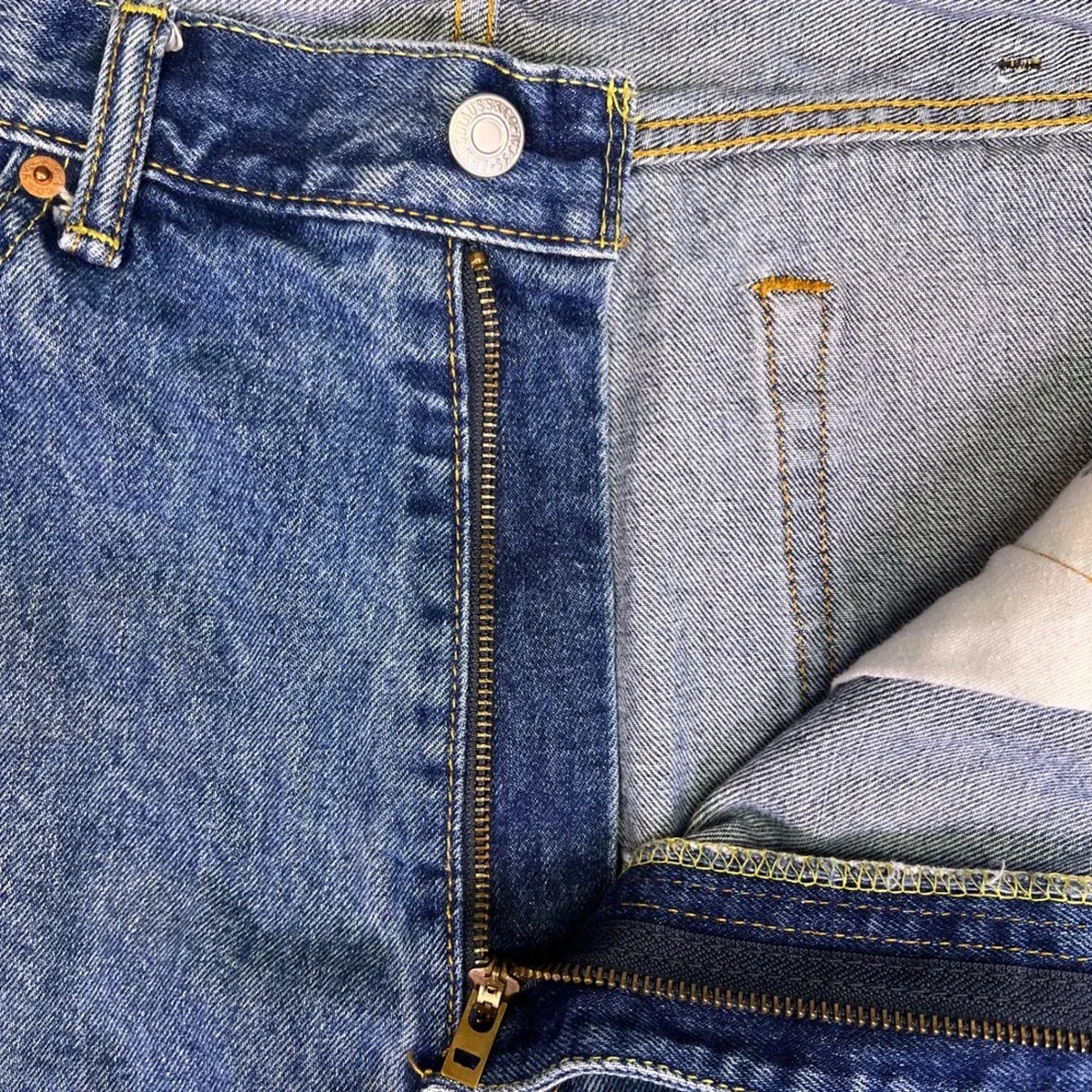 Levis 505 Jeans Mens 40x32 Blue Regular Fit‎ Straight Classic Casual Denim